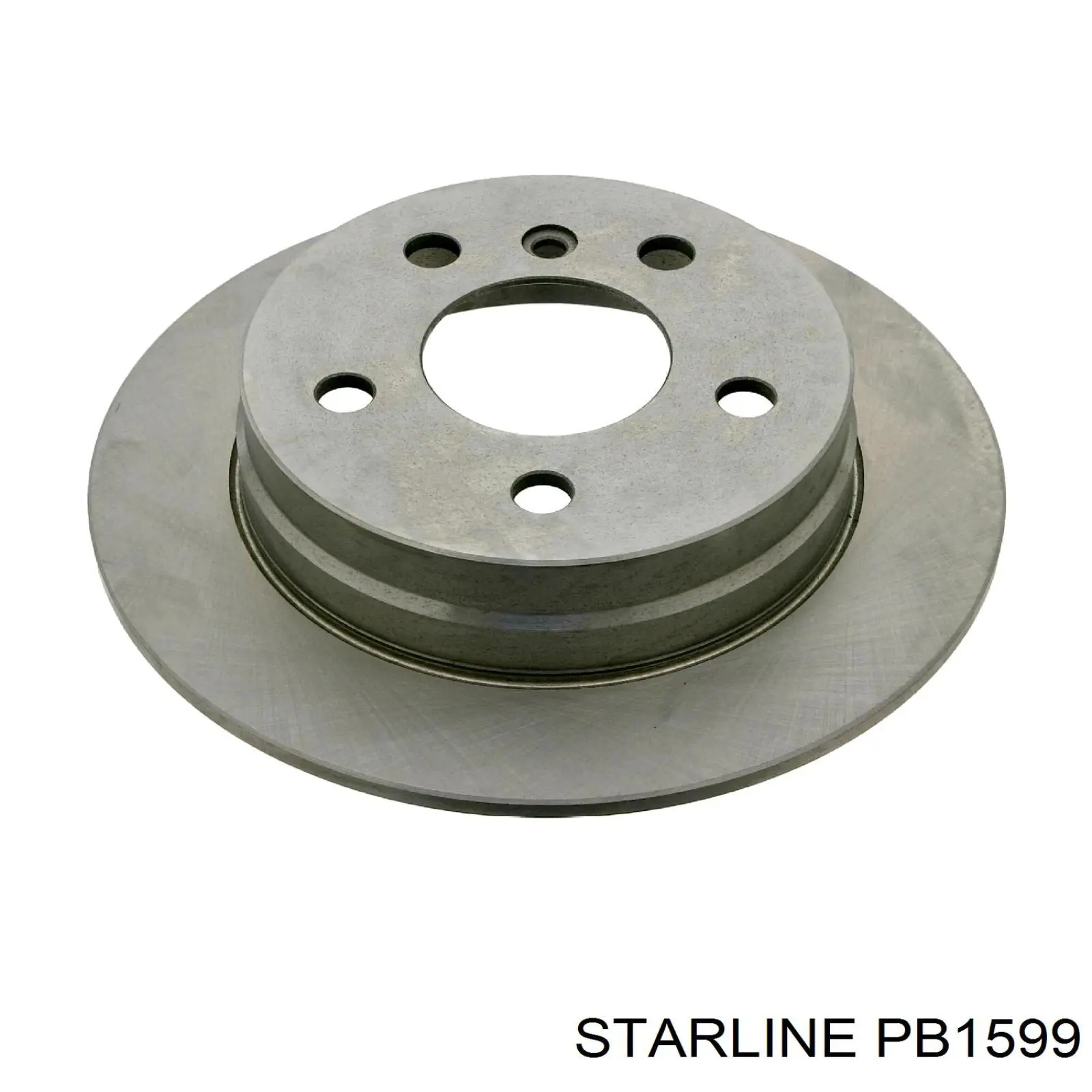 PB 1599 Starline disco de freno trasero