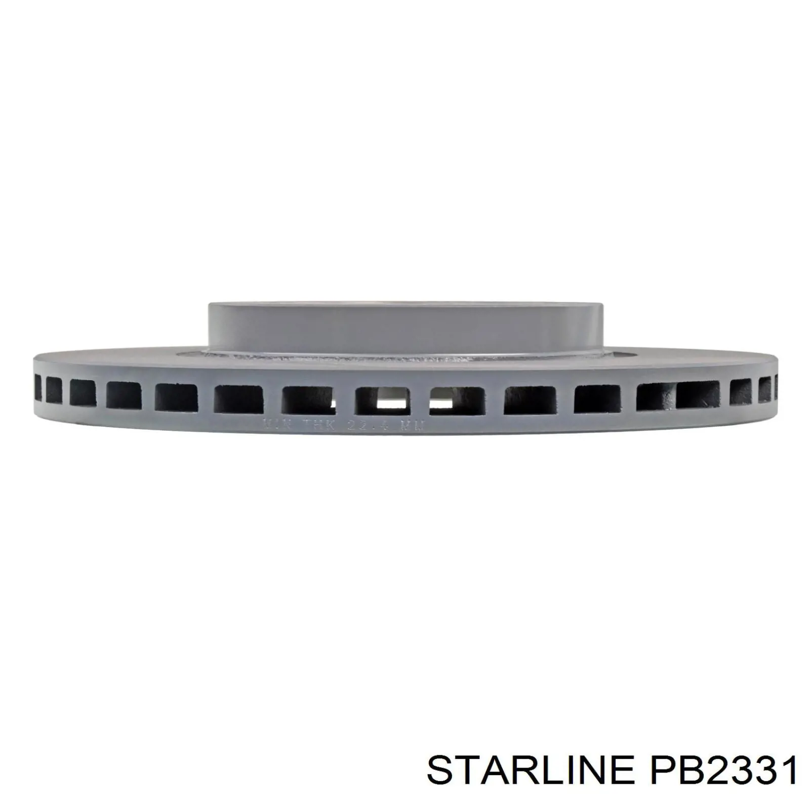 PB 2331 Starline freno de disco delantero