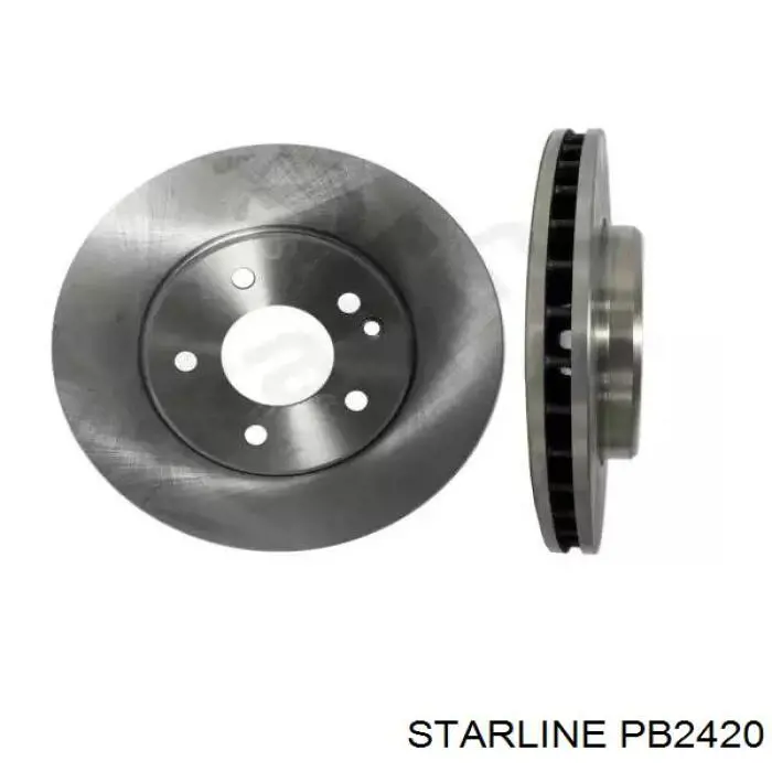 PB 2420 Starline freno de disco delantero