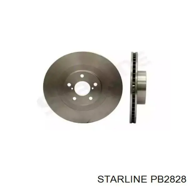 PB 2828 Starline freno de disco delantero