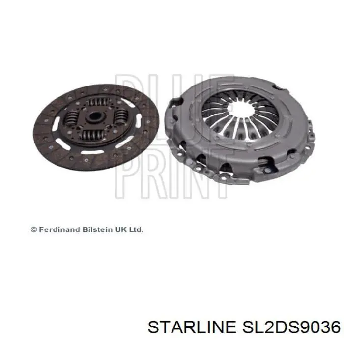 SL 2DS9036 Starline kit de embrague (3 partes)