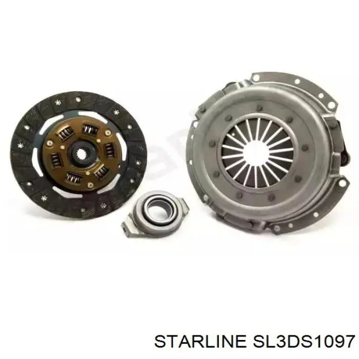 SL 3DS1097 Starline kit de embrague (3 partes)