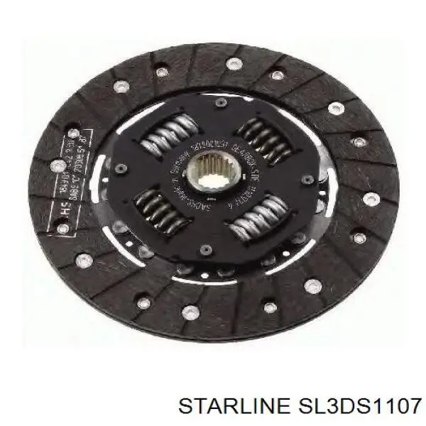 SL 3DS1107 Starline kit de embrague (3 partes)