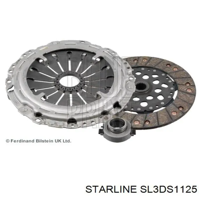 SL 3DS1125 Starline kit de embrague (3 partes)