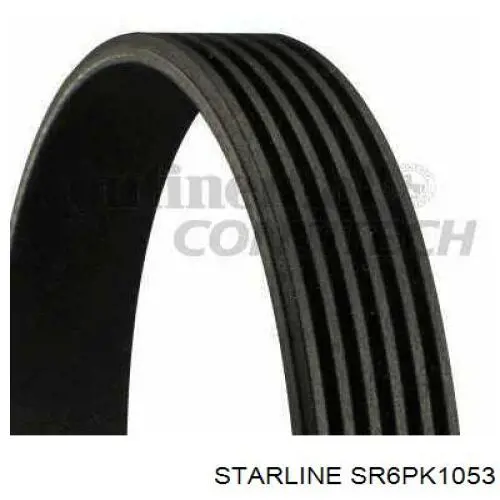 SR 6PK1053 Starline correa trapezoidal