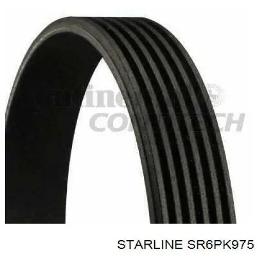 SR6PK975 Starline correa trapezoidal