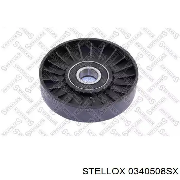 0340508SX Stellox rodillo, correa trapecial poli v