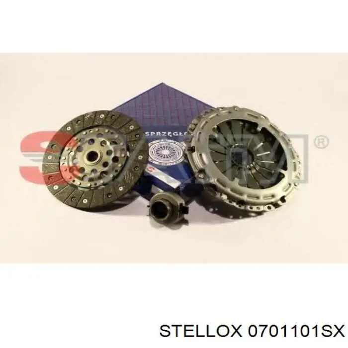 07-01101-SX Stellox kit de embrague (3 partes)