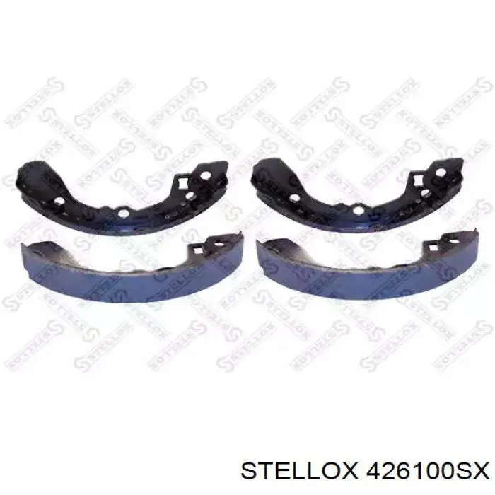 426100-SX Stellox zapatas de frenos de tambor traseras