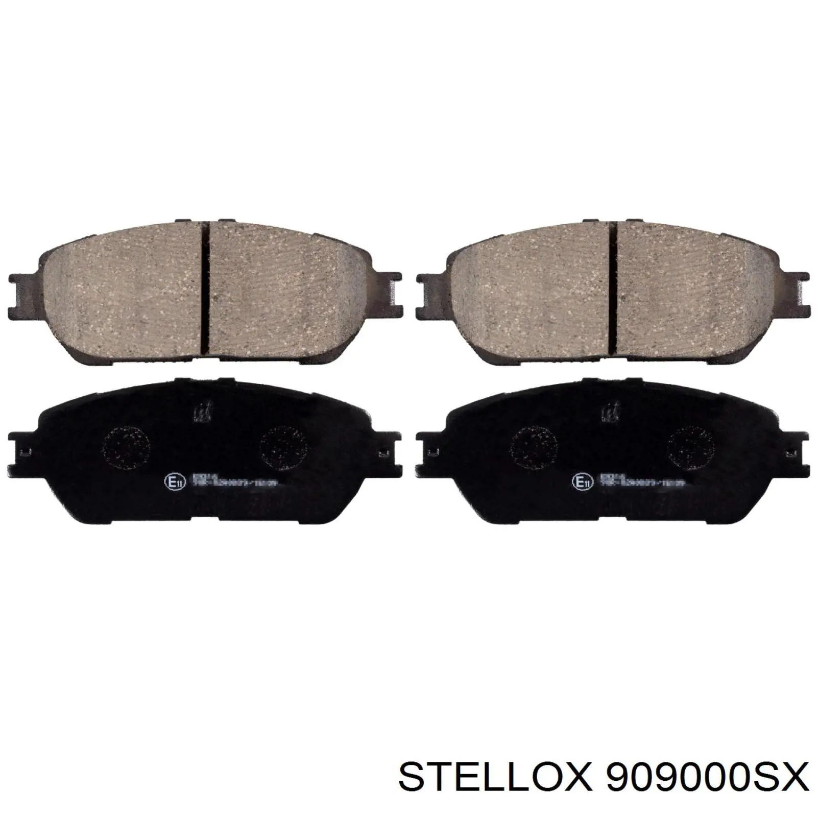 909000SX Stellox pastillas de freno delanteras