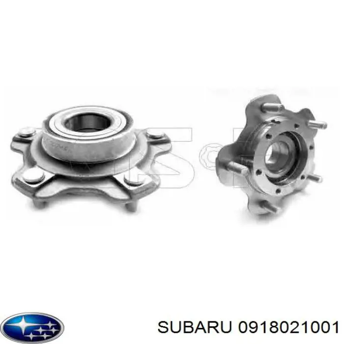 0918021001 Subaru cojinete de rueda trasero