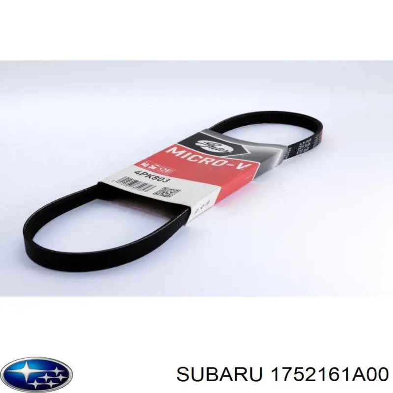 17521-61A00 Subaru correa trapezoidal