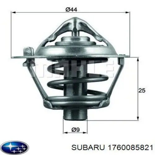 1760085821 Subaru termostato, refrigerante