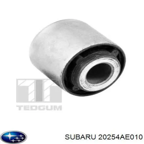 20254AE010 Subaru suspensión, barra transversal trasera, interior