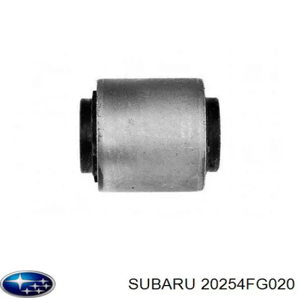 20254FG020 Subaru suspensión, barra transversal trasera, interior