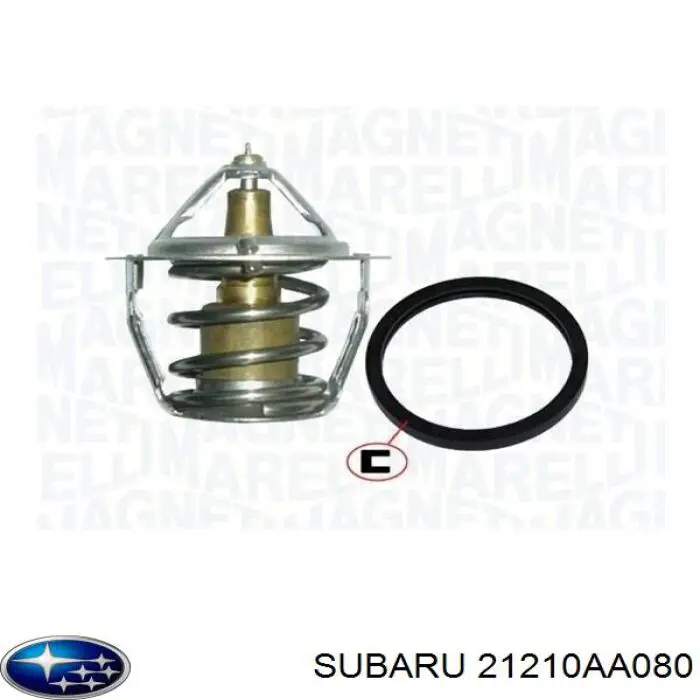 21210AA080 Subaru termostato, refrigerante