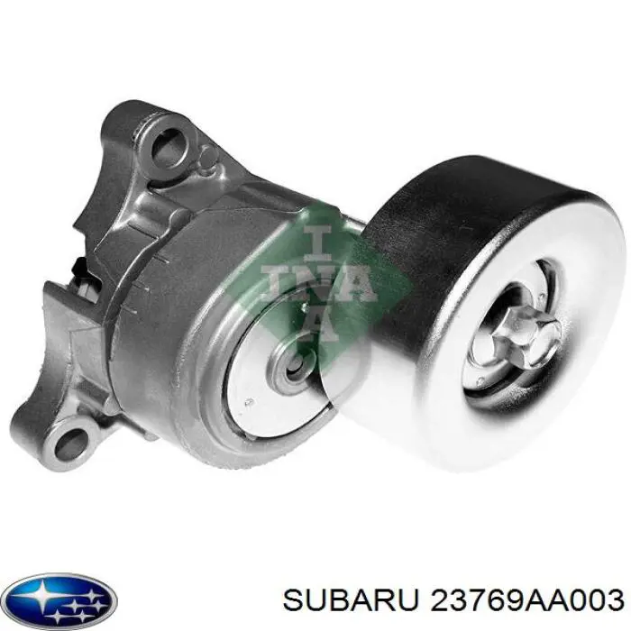 23769AA003 Subaru tensor de correa, correa poli v