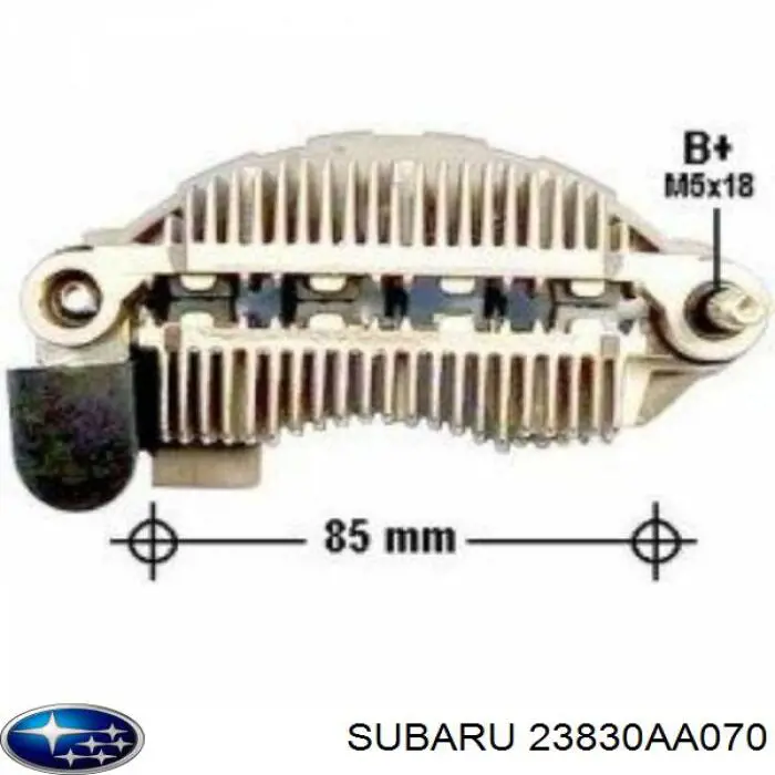 23830AA070 Subaru alternador diodo puente rectificador