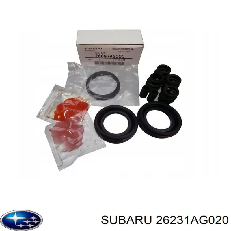  Casquillo de guía de la pinza delantera para Subaru B9 Tribeca WX