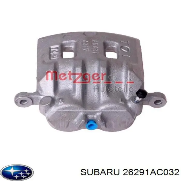 26291AC032 Subaru pinza de freno delantera izquierda