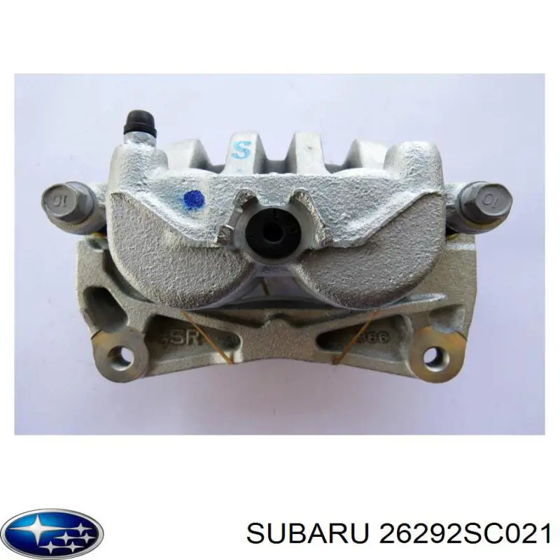 26292SC021 Subaru pinza de freno delantera derecha