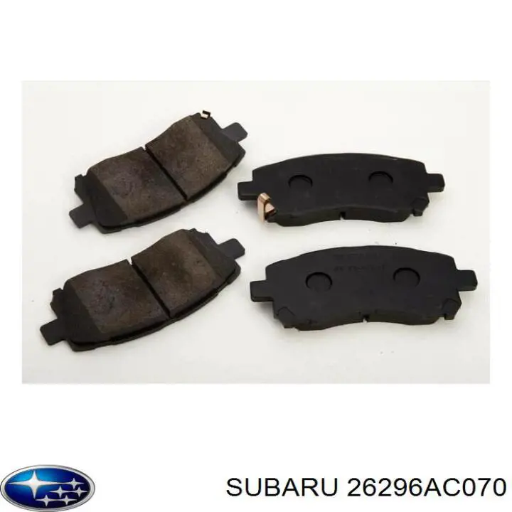 26296AC070 Subaru pastillas de freno delanteras