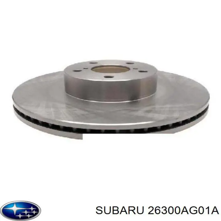 26300AG01A Subaru freno de disco delantero