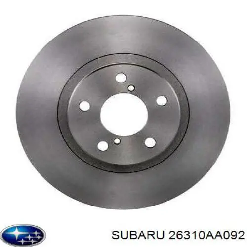 26310AA092 Subaru freno de disco delantero