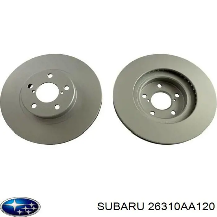 26310AA120 Subaru freno de disco delantero