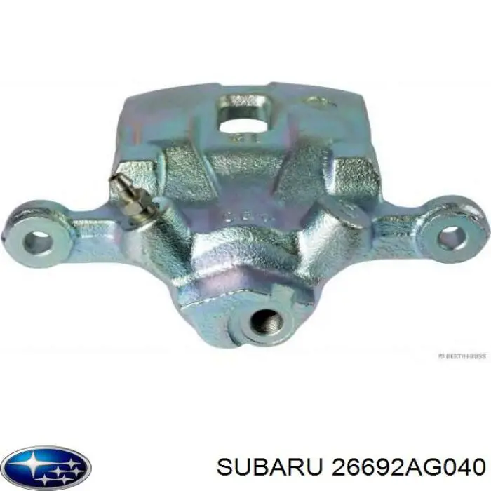 26692AG040 Subaru pinza de freno trasero derecho