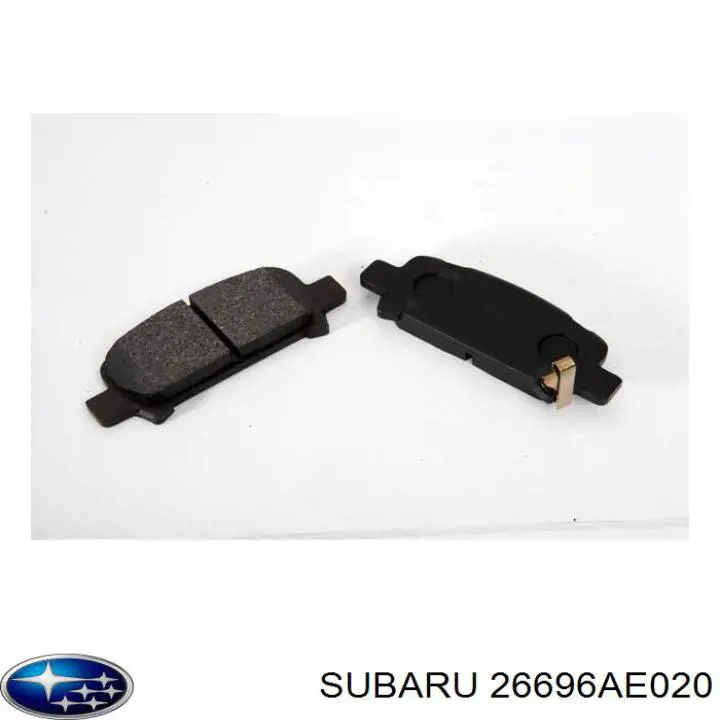 26696AE020 Subaru pastillas de freno traseras