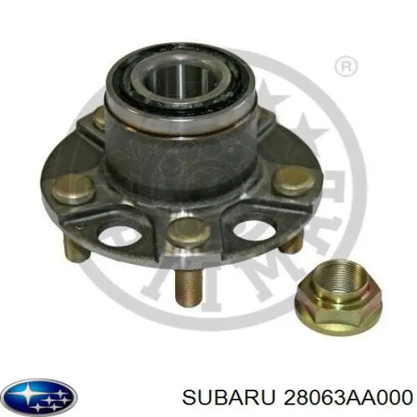 28063AA000 Subaru cubo de rueda trasero