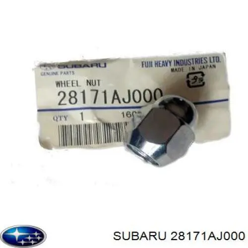  Tuerca de rueda para Subaru Forester 2 