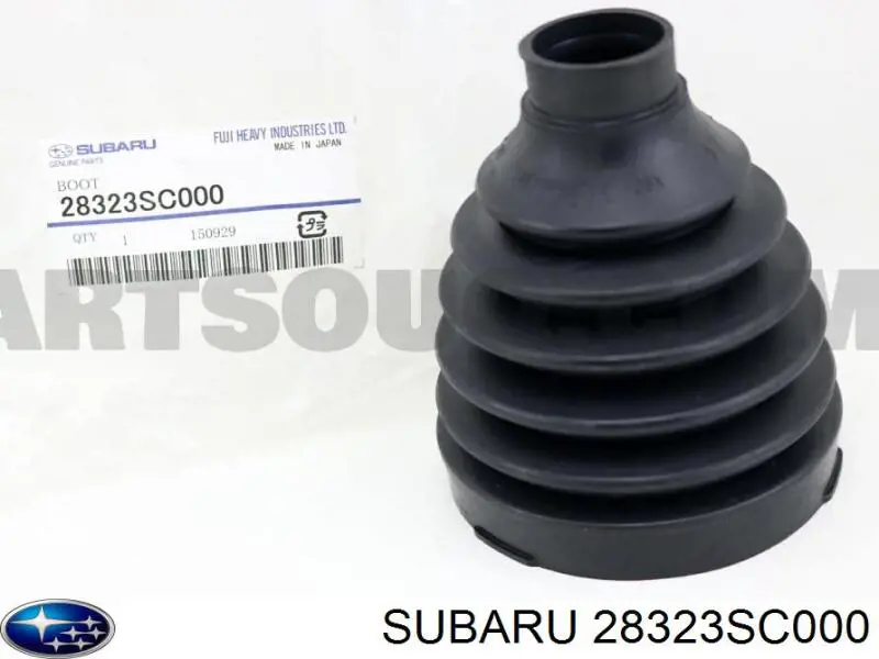  Fuelle, árbol de transmisión delantero interior para Subaru Forester 3 