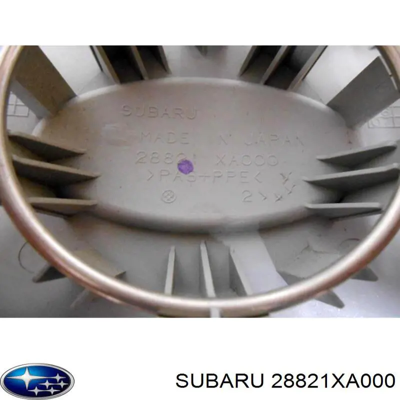  Tapacubo rueda para Subaru Tribeca 