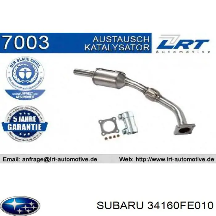 34160FE010 Subaru barra de acoplamiento