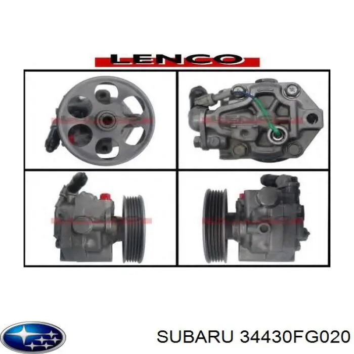 34430FG020 Subaru bomba hidráulica de dirección