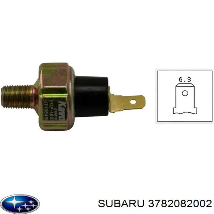 3782082002 Subaru indicador, presión del aceite