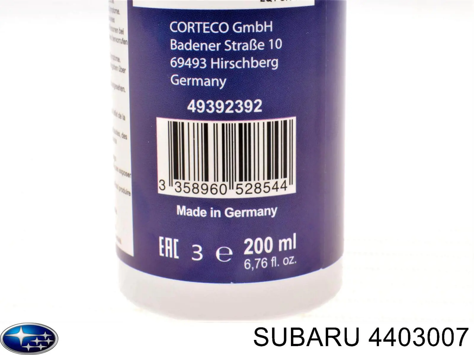 4403007 Subaru material de estanqueidad de motor resistente al calor