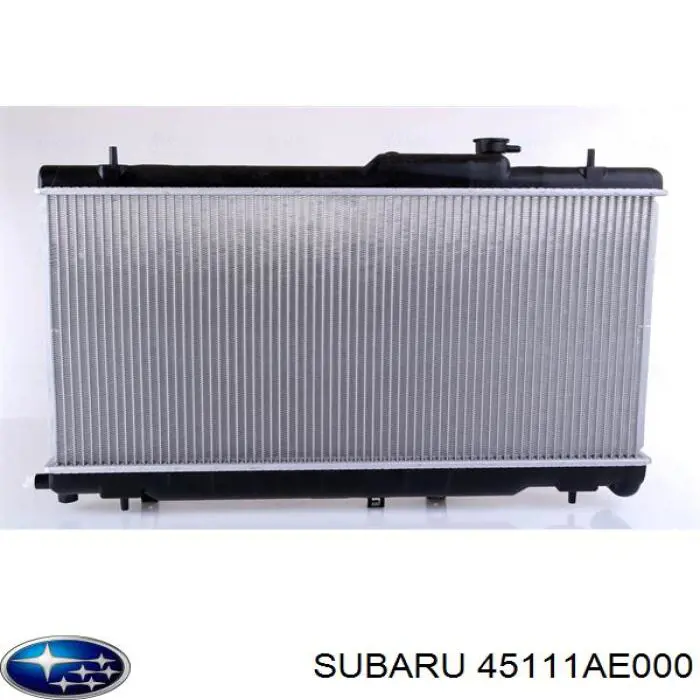 45111AE000 Subaru radiador refrigeración del motor