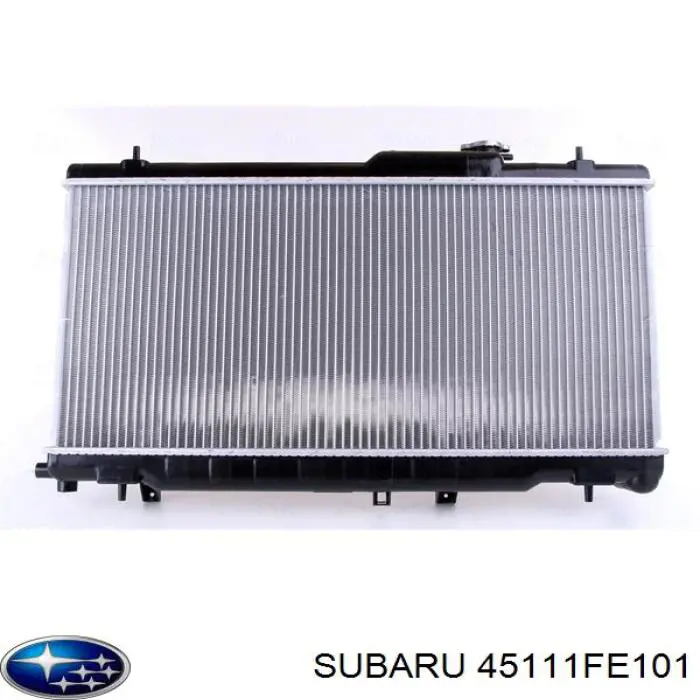 45111FE101 Subaru radiador refrigeración del motor