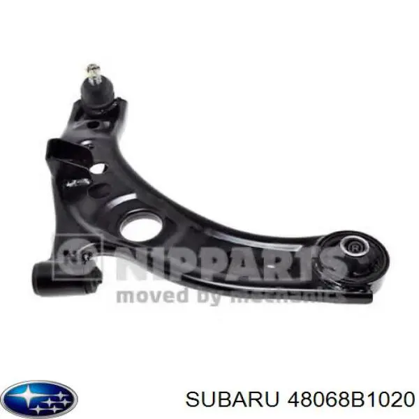 48068B1020 Subaru barra oscilante, suspensión de ruedas delantera, inferior derecha