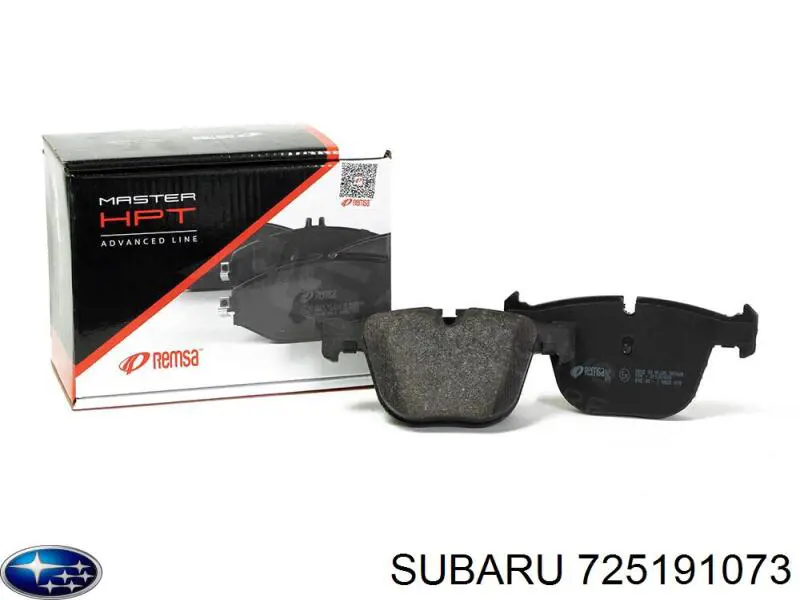 725191073 Subaru pastillas de freno delanteras