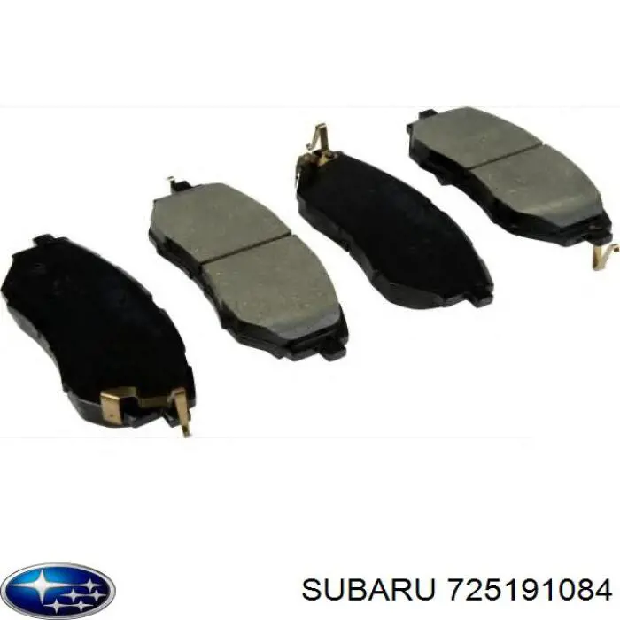 725191084 Subaru pastillas de freno delanteras