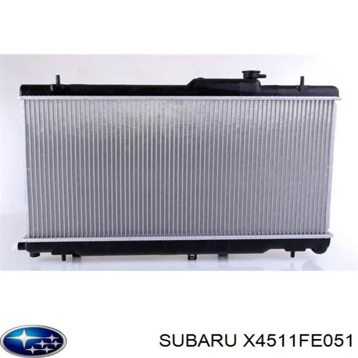 X4511FE051 Subaru radiador refrigeración del motor