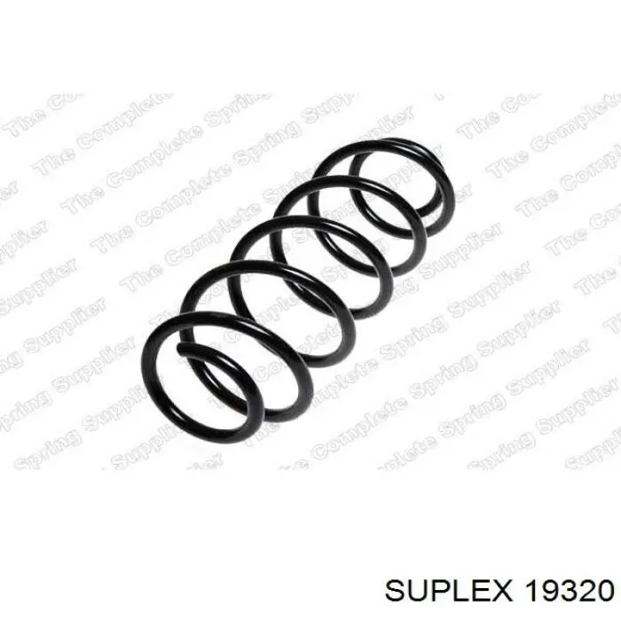 19320 Suplex muelle de suspensión eje trasero