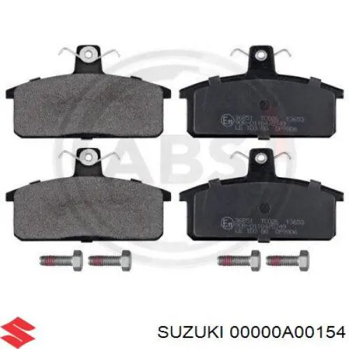 00000A00154 Suzuki pastillas de freno delanteras