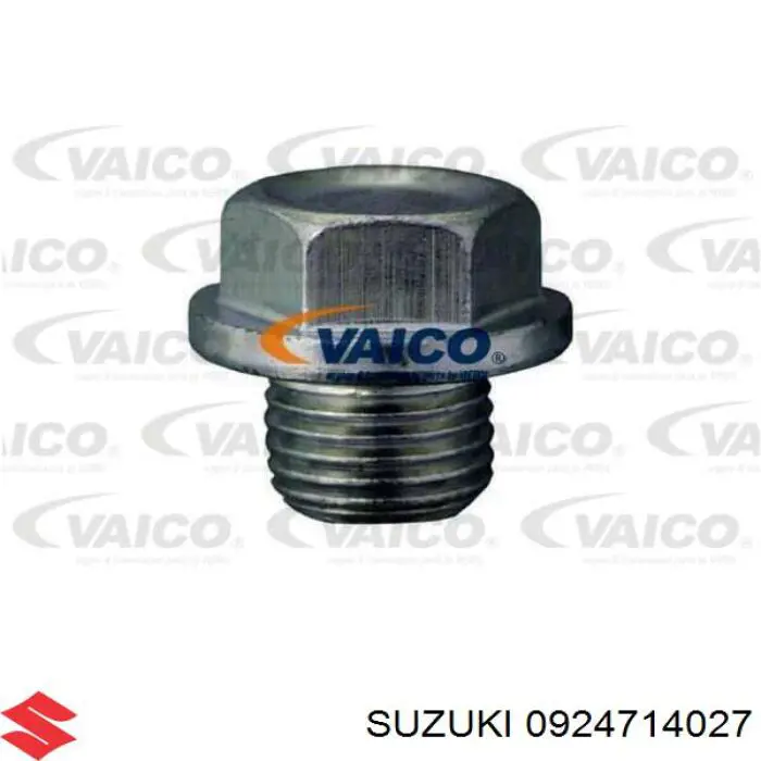 0924714027 Suzuki tapón roscado, colector de aceite