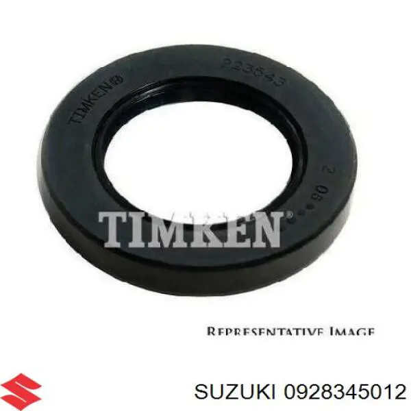 0928345012 Suzuki anillo retén, cigüeñal frontal