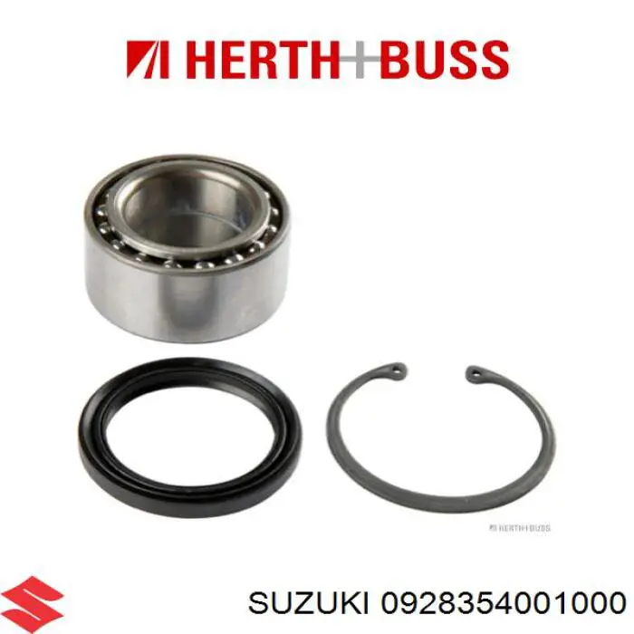 09283-54001-000 Suzuki anillo retén, cubo de rueda delantero exterior